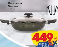 KUMSAL KARNIYARIK TENCERE 24 CM KUMSAL KARNIYARIK TENCERE 24 CM